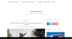 Desktop Screenshot of lovelyscotland.com