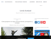 Tablet Screenshot of lovelyscotland.com